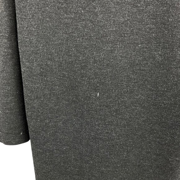 Kit and Ace Size 4 Top Gray 3/4 Sleeve Pullover Casual Pleated Back Technical - Picture 4 of 8